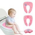 Tapacinador de baño de asiento para alojarse para bebés plegable